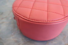 將圖片載入圖庫檢視器 CHANEL/シャネル マトラッセラウンドチェーンショルダーバッグ ラムスキン ピンク/ゴールド金具 ショルダーバッグ 700070053