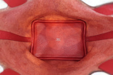 将图片加载到图库查看器,HERMES PICOTIN LOCK PM Clemence leather Rouge garance T刻印 Hand bag 800060209