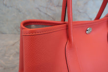 画像をギャラリービューアに読み込む, HERMES/エルメス ガーデンパーティTPM ヴォーエプソン ローズジャイプール A刻印 トートバッグ 800030192