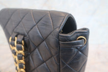 画像をギャラリービューアに読み込む, CHANEL/シャネル マトラッセチェーンリュック ラムスキン ブラック/ゴールド金具 リュック 800010002