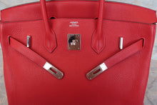Load image into Gallery viewer, HERMES BIRKIN 35 Togo leather Rouge casaque Hand bag 700090033