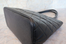 Load image into Gallery viewer, CHANEL Medallion Tote Caviar skin Black/Gold hadware Tote bag 700120006