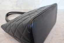 Load image into Gallery viewer, CHANEL Medallion Tote Caviar skin Black/Gold hadware Tote bag 700120006
