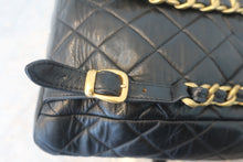 画像をギャラリービューアに読み込む, CHANEL/シャネル マトラッセチェーンリュック ラムスキン ブラック/ゴールド金具 リュック 800010002