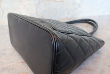 Load image into Gallery viewer, CHANEL Medallion Tote Caviar skin Black/Gold hadware Tote bag 700120006