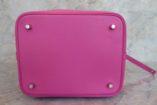 Load image into Gallery viewer, HERMES PICOTIN LOCK MM Tressage Epsom leather Magnolia/Blue saphir/Craie C Engraving Hand bag 700030191