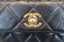 画像をギャラリービューアに読み込む, CHANEL/シャネル マトラッセチェーンリュック ラムスキン ブラック/ゴールド金具 リュック 800010002