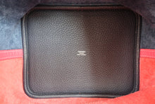 将图片加载到图库查看器,HERMES PICOTIN LOCK CASAQUE MM Clemence leather Rose extreme/Blue nuit D刻印 Hand bag 800060193