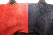 将图片加载到图库查看器,HERMES PICOTIN LOCK CASAQUE MM Clemence leather Rose extreme/Blue nuit D刻印 Hand bag 800060193