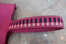 画像をギャラリービューアに読み込む, HERMES/エルメス ピコタンロックMM トレサージュ ヴォーエプソン マグノリア/ブルーサフィール/クレ C刻印 ハンドバッグ 700030191