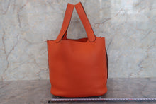 画像をギャラリービューアに読み込む, HERMES/エルメス ピコタンロックMM トリヨンクレマンス フー □R刻印 ハンドバッグ 700090084