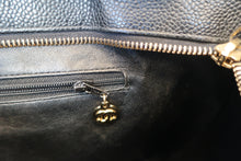 Load image into Gallery viewer, CHANEL Medallion Tote Caviar skin Black/Gold hadware Tote bag 700120006