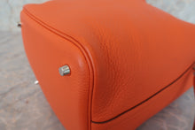 Load image into Gallery viewer, HERMES PICOTIN LOCK MM Clemence leather Feu □R Engraving Hand bag 700090084