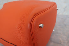 画像をギャラリービューアに読み込む, HERMES/エルメス ピコタンロックMM トリヨンクレマンス フー □R刻印 ハンドバッグ 700090084