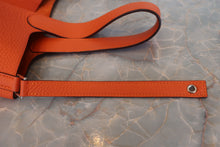 Load image into Gallery viewer, HERMES PICOTIN LOCK MM Clemence leather Feu □R Engraving Hand bag 700090084