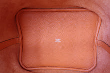 Load image into Gallery viewer, HERMES PICOTIN LOCK MM Clemence leather Feu □R Engraving Hand bag 700090084