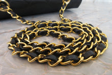 将图片加载到图库查看器,CHANEL/香奈儿 戴妃 CF 链条包 羊皮 Black/Gold hadware(黑色/金色金属)   肩背包 700030159