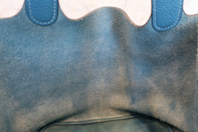 Load image into Gallery viewer, HERMES PICOTIN LOCK MM Clemence leather Blue jean □O Engraving Hand bag 700120043