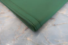 画像をギャラリービューアに読み込む, HERMES/エルメス ジジェPM クシュベル グリーン 〇X刻印 クラッチバッグ 700030212