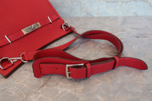 将图片加载到图库查看器,HERMES JYPSIERE 28 Clemence leather Rouge casaque □Q刻印 Shoulder bag 800050053