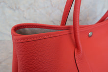 將圖片載入圖庫檢視器 HERMES/エルメス ガーデンパーティPM ネゴンダ ルージュピヴォワンヌ R刻印 トートバッグ 800030181