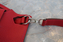 将图片加载到图库查看器,HERMES JYPSIERE 28 Clemence leather Rouge casaque □Q刻印 Shoulder bag 800050053