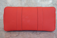 將圖片載入圖庫檢視器 HERMES/エルメス ガーデンパーティPM ネゴンダ ルージュピヴォワンヌ R刻印 トートバッグ 800030181