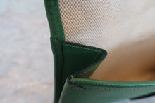 画像をギャラリービューアに読み込む, HERMES/エルメス ジジェPM クシュベル グリーン 〇X刻印 クラッチバッグ 700030212