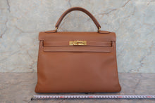 画像をギャラリービューアに読み込む, HERMES/エルメス ケリー32 クシュベル ゴールド □A刻印 ショルダーバッグ 700120188
