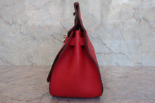 将图片加载到图库查看器,HERMES JYPSIERE 28 Clemence leather Rouge casaque □Q刻印 Shoulder bag 800050053