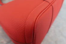 画像をギャラリービューアに読み込む, HERMES/エルメス ガーデンパーティPM ネゴンダ ルージュピヴォワンヌ R刻印 トートバッグ 800030181