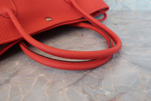 將圖片載入圖庫檢視器 HERMES/エルメス ガーデンパーティPM ネゴンダ ルージュピヴォワンヌ R刻印 トートバッグ 800030181