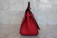 将图片加载到图库查看器,HERMES JYPSIERE 28 Clemence leather Rouge casaque □Q刻印 Shoulder bag 800050053