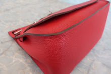 将图片加载到图库查看器,HERMES JYPSIERE 28 Clemence leather Rouge casaque □Q刻印 Shoulder bag 800050053