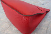 将图片加载到图库查看器,HERMES JYPSIERE 28 Clemence leather Rouge casaque □Q刻印 Shoulder bag 800050053