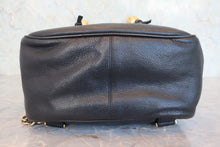 Load image into Gallery viewer, CHANEL CC mark Chain back pack Caviar skin Black/Gold Hardware Back pack 800070175