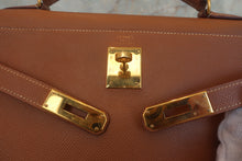 画像をギャラリービューアに読み込む, HERMES/エルメス ケリー32 クシュベル ゴールド □A刻印 ショルダーバッグ 700120188