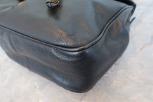 Load image into Gallery viewer, CHANEL CC mark Chain back pack Caviar skin Black/Gold Hardware Back pack 800070175