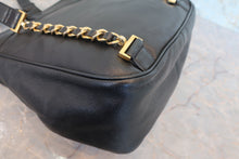 Load image into Gallery viewer, CHANEL CC mark Chain back pack Caviar skin Black/Gold Hardware Back pack 800070175