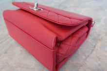 将图片加载到图库查看器,CHANEL/香奈儿 经典双C 链条包 羊皮 Pink/Silver hadware(粉色/银色金属) 肩背包 700100162