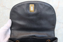 Load image into Gallery viewer, CHANEL CC mark Chain back pack Caviar skin Black/Gold Hardware Back pack 800070175