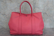 将图片加载到图库查看器,HERMES GARDEN PARTY PM Epsom leather Rose azalee X刻印 Tote bag 800060136