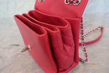 将图片加载到图库查看器,CHANEL/香奈儿 经典双C 链条包 羊皮 Pink/Silver hadware(粉色/银色金属) 肩背包 700100162