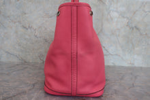 将图片加载到图库查看器,HERMES GARDEN PARTY PM Epsom leather Rose azalee X刻印 Tote bag 800060136