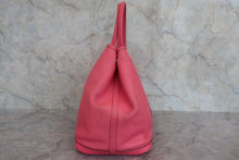 将图片加载到图库查看器,HERMES GARDEN PARTY PM Epsom leather Rose azalee X刻印 Tote bag 800060136