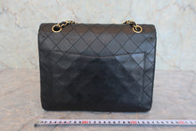 画像をギャラリービューアに読み込む, CHANEL/シャネル マトラッセWフラップWチェーンショルダーバッグ ラムスキン ブラック/ゴールド金具 ショルダーバッグ 800030143