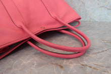 将图片加载到图库查看器,HERMES GARDEN PARTY PM Epsom leather Rose azalee X刻印 Tote bag 800060136