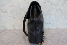 Load image into Gallery viewer, CHANEL Triple CC Chain back pack Caviar skin Black/Gold Hardware Back pack 800080017