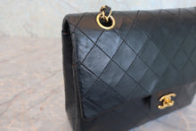 画像をギャラリービューアに読み込む, CHANEL/シャネル マトラッセWフラップWチェーンショルダーバッグ ラムスキン ブラック/ゴールド金具 ショルダーバッグ 800030143