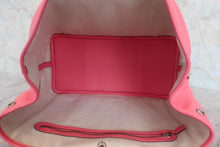 将图片加载到图库查看器,HERMES GARDEN PARTY PM Epsom leather Rose azalee X刻印 Tote bag 800060136